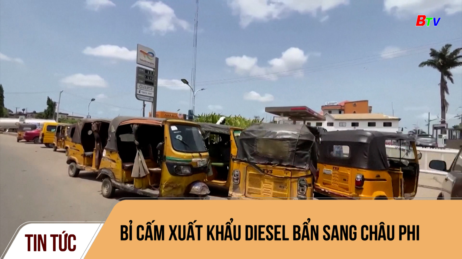 Bỉ cấm xuất khẩu diesel bẩn sang châu Phi